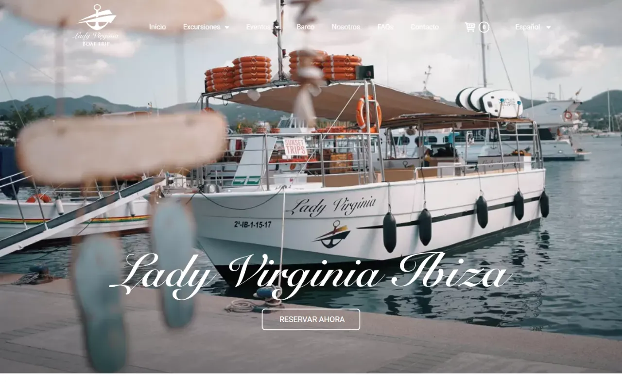 Excursiones en barco en Ibiza – Lady Virginia