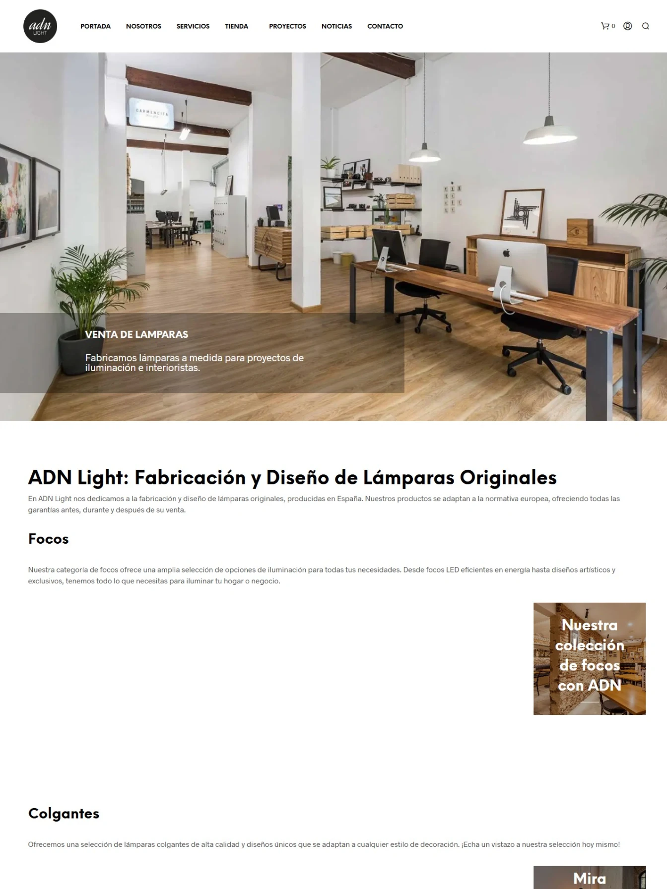 ADN Light — diseño anterior