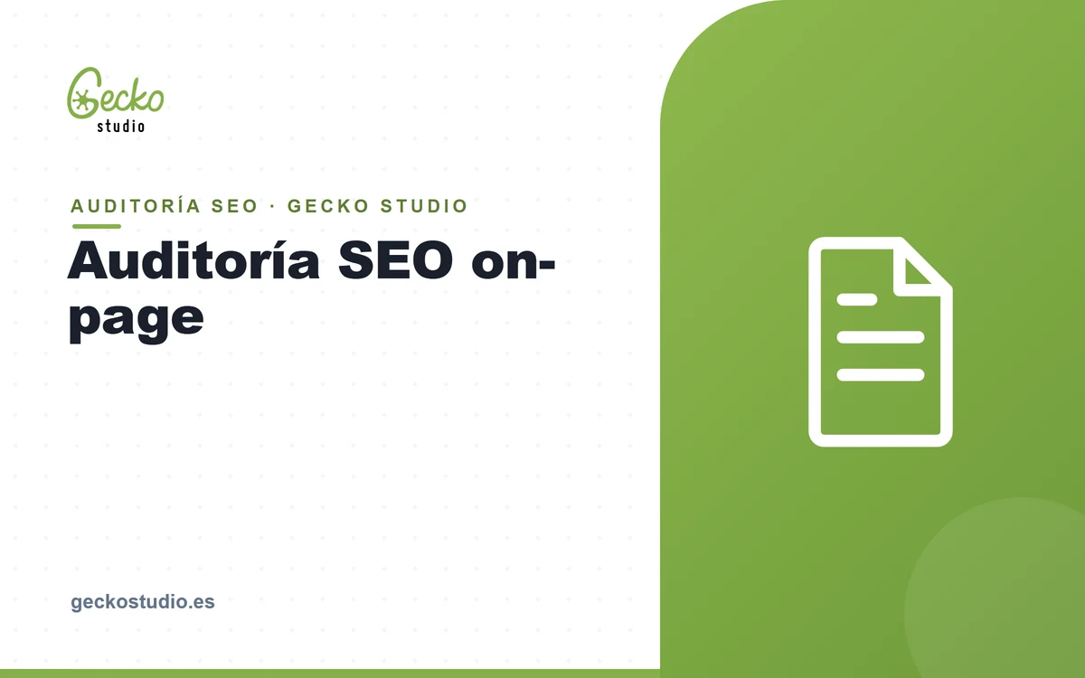Auditoría SEO on-page: qué revisar en cada página (con ejemplos)