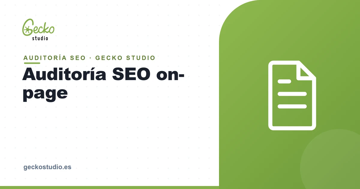 Auditoría SEO on-page: qué revisar en cada página (con ejemplos)