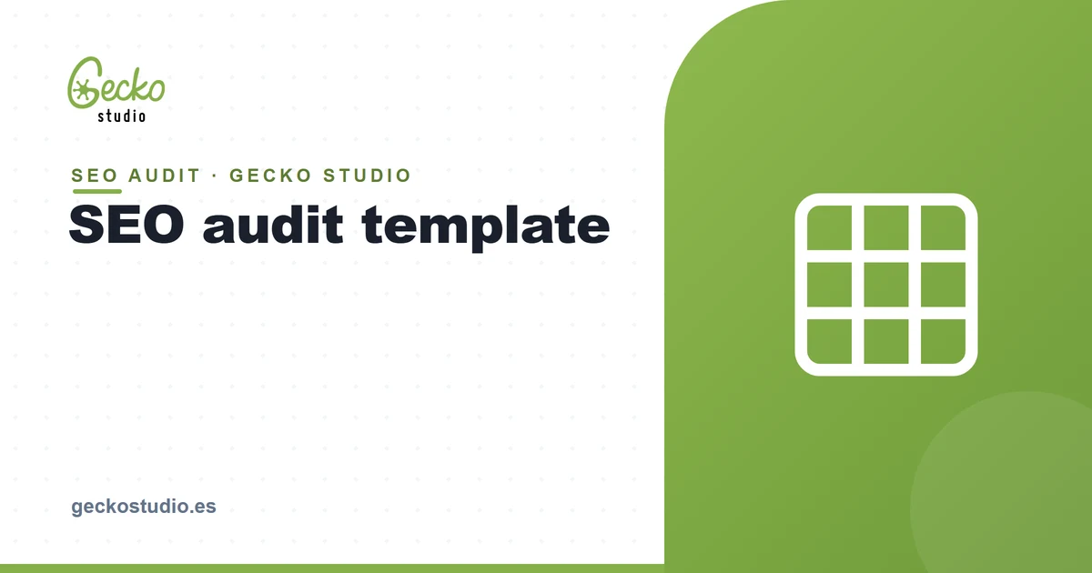 SEO Audit Template with a Real Completed Example