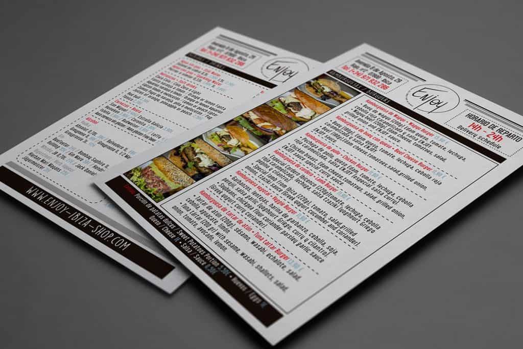 Flyer Enjoy Ibiza Shop